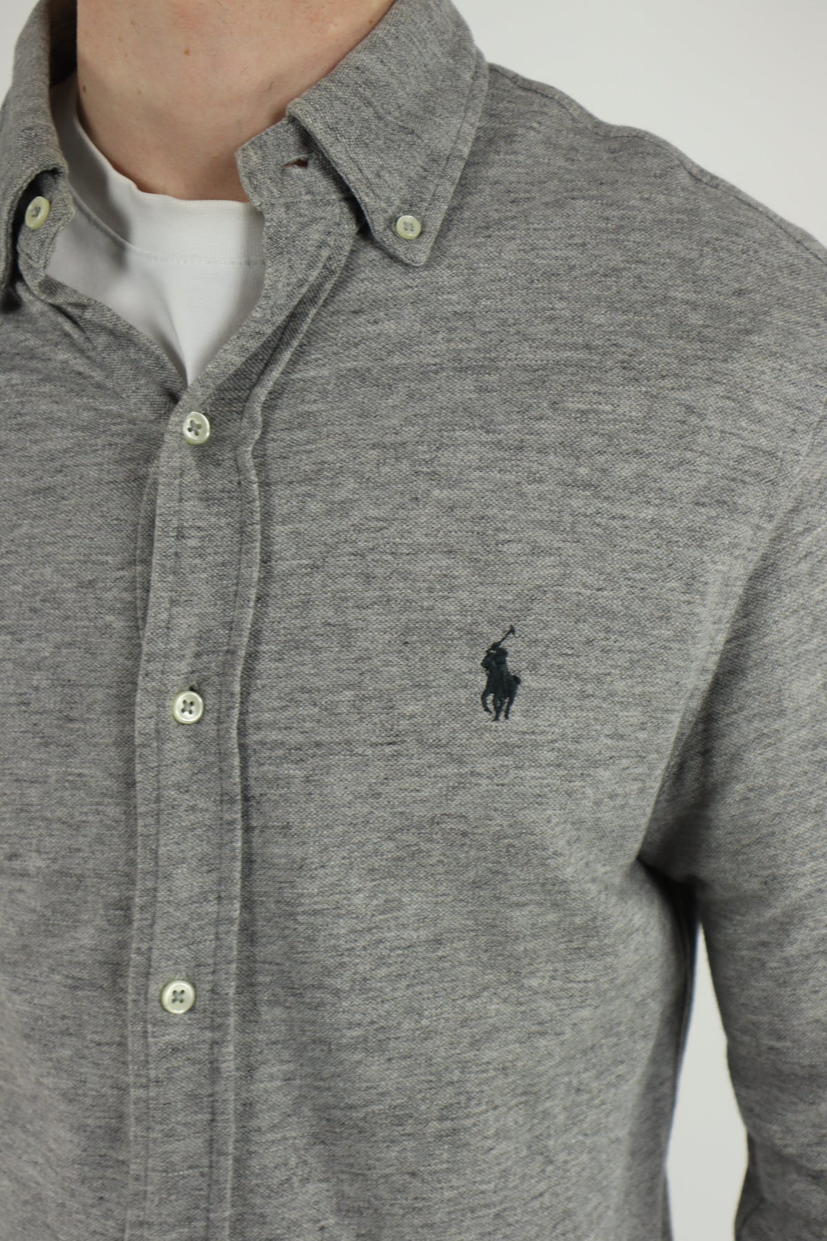 Ralph Lauren overhemd featherweight mesh - S