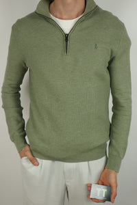 Ralph Lauren trui met kwart rits - S