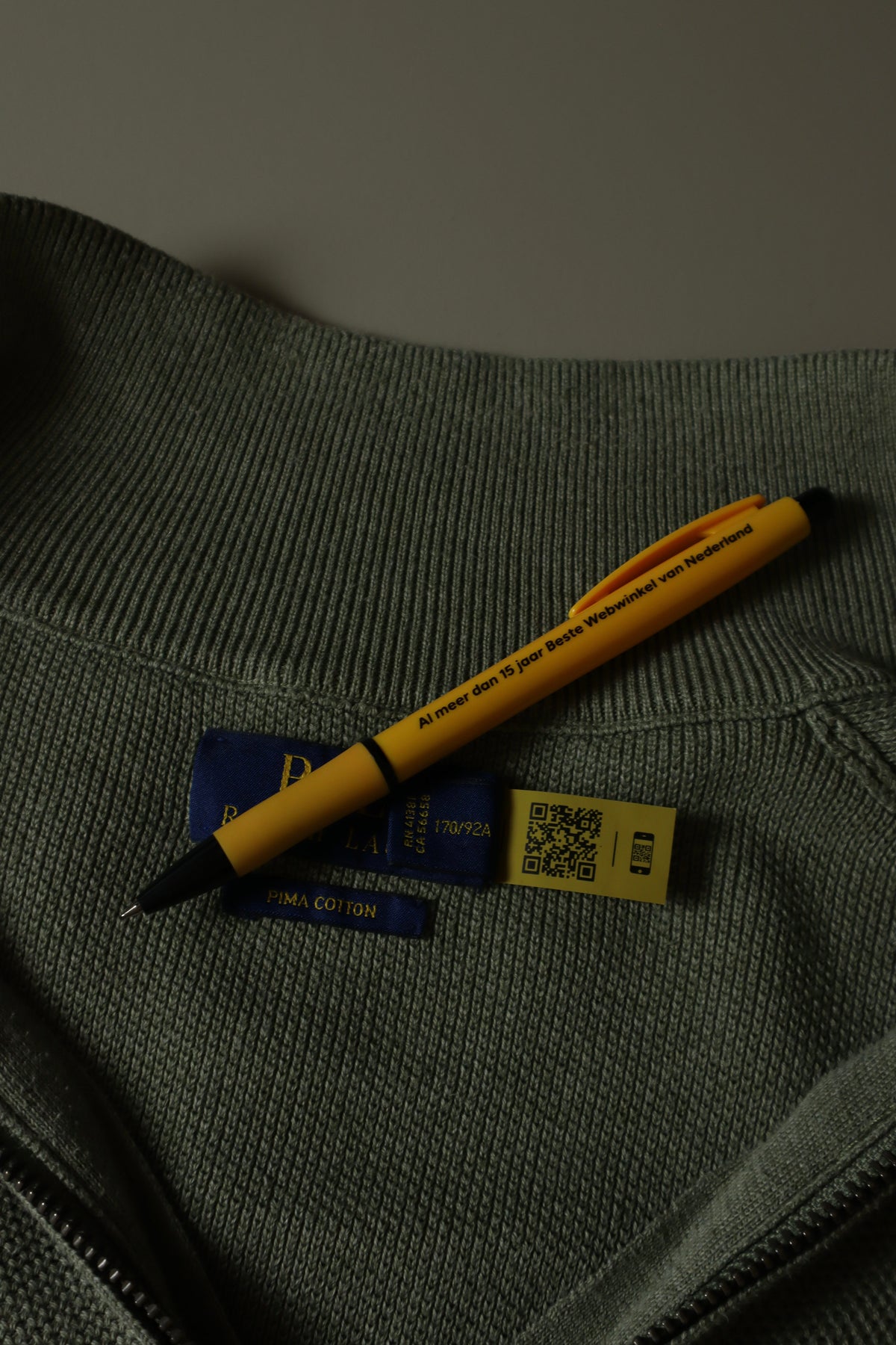 Ralph Lauren trui met kwart rits - S