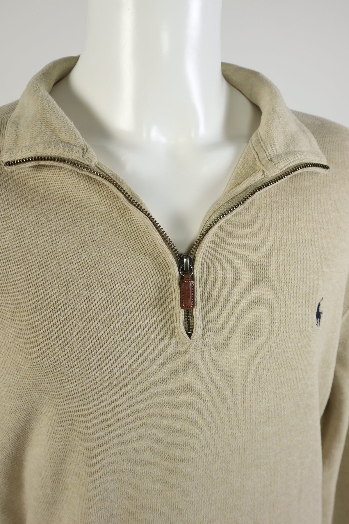 Ralph Lauren trui met kwart rits - XXL