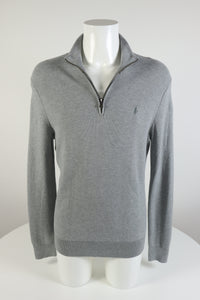 Ralph Lauren trui met kwart rits - L