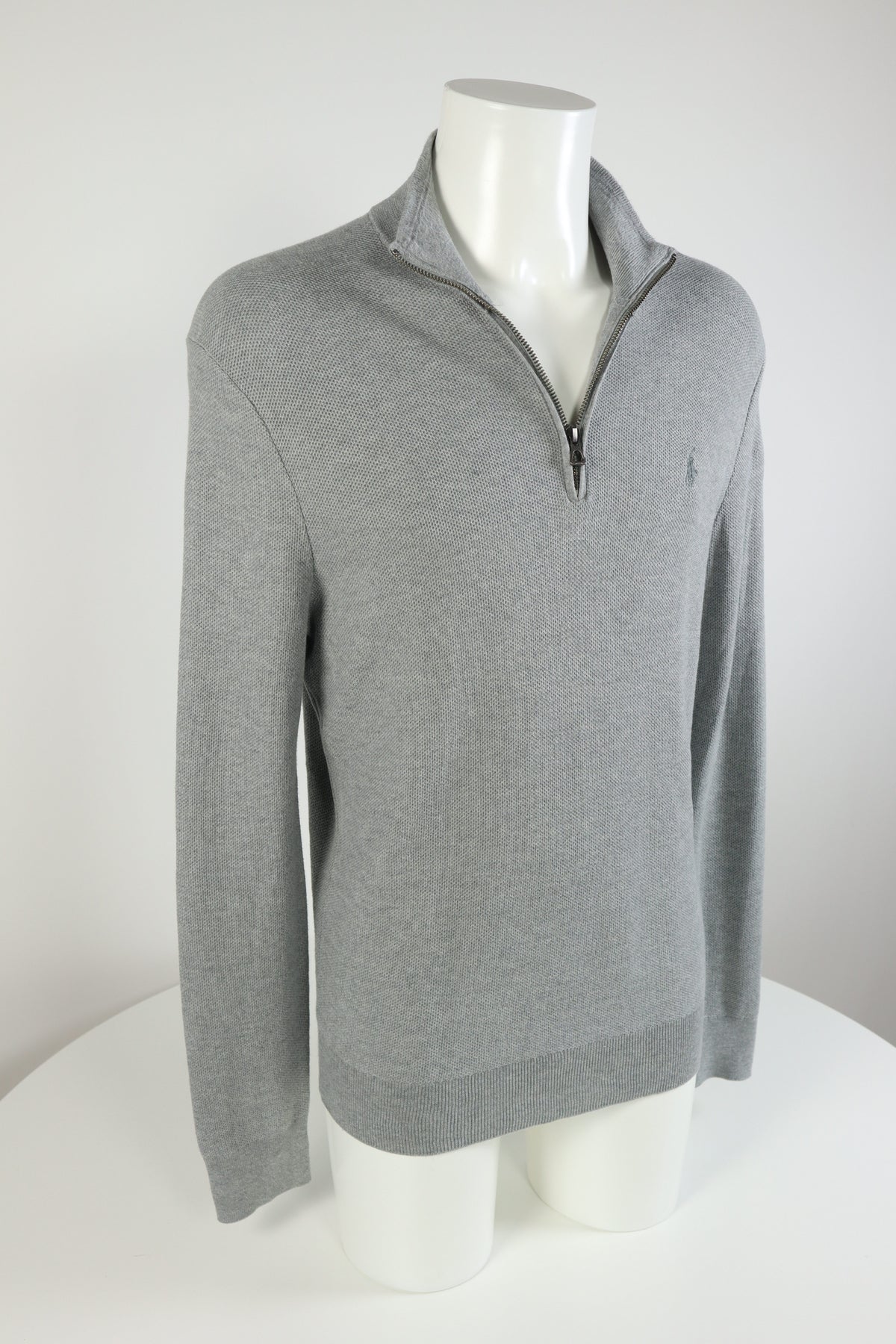 Ralph Lauren trui met kwart rits - L