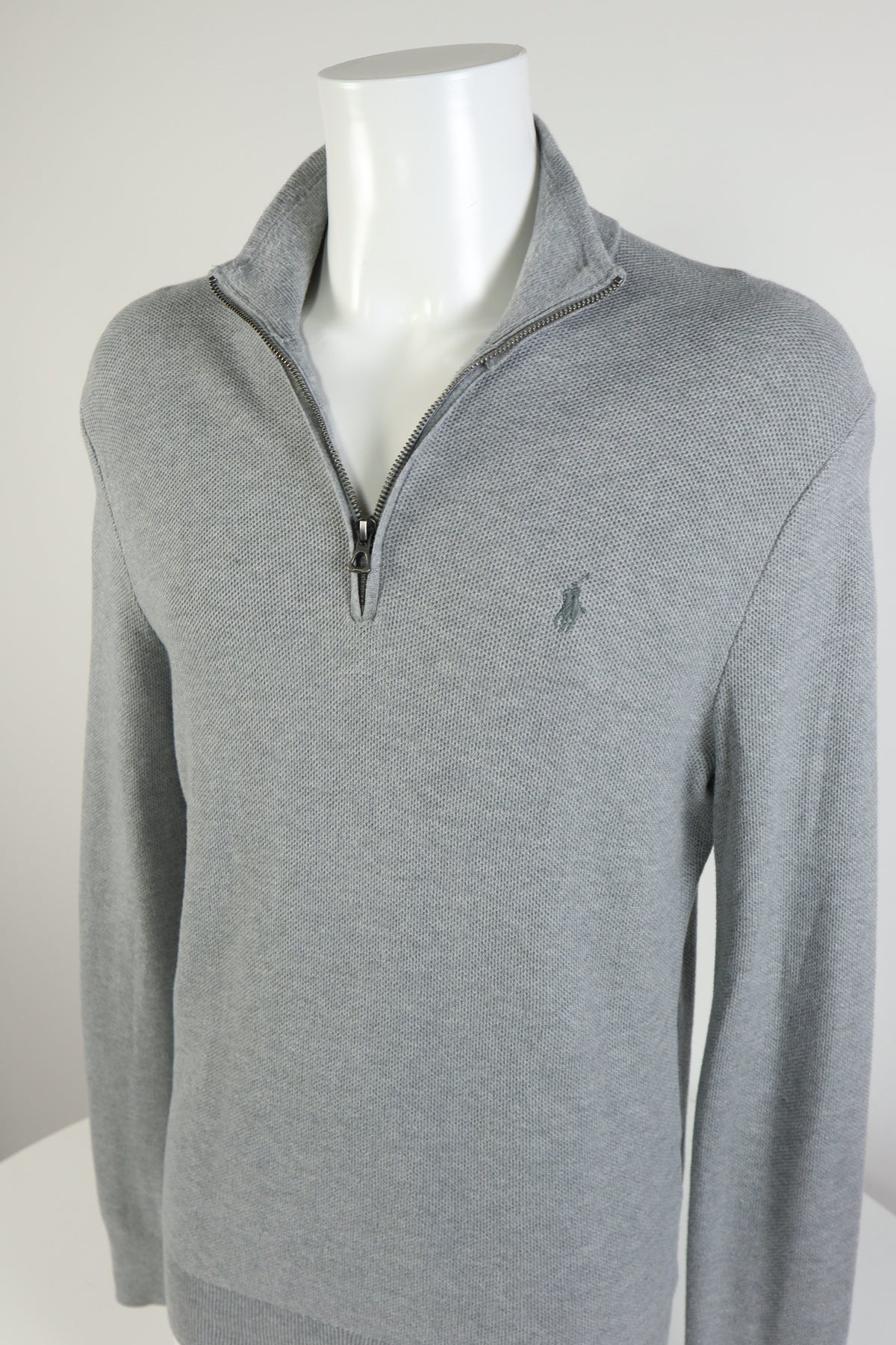 Ralph Lauren trui met kwart rits - L