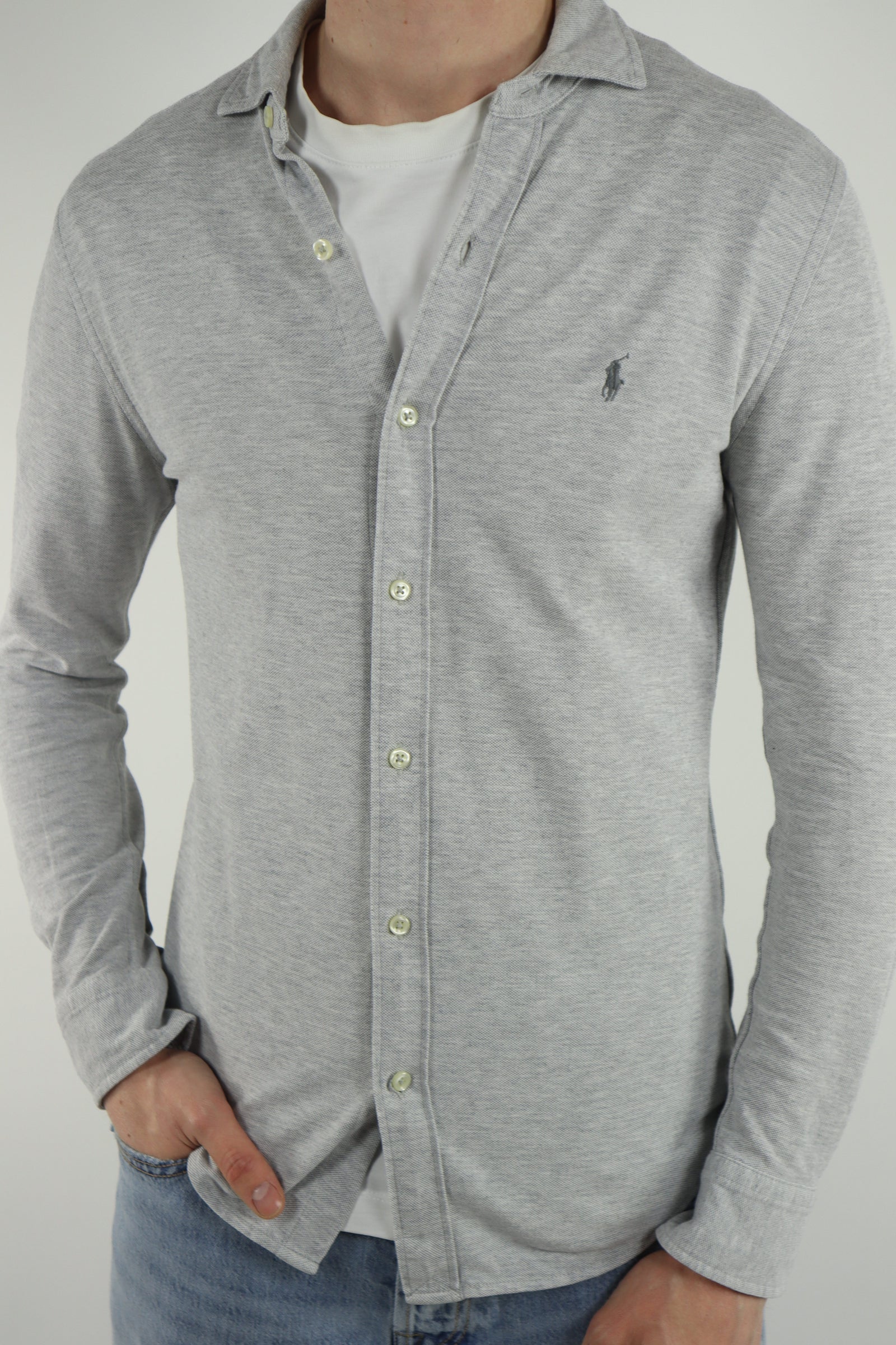Ralph Lauren featherweight mesh overhemd - S
