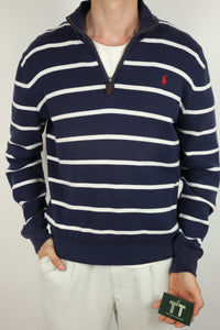 Ralph Lauren trui met kwart rits - M