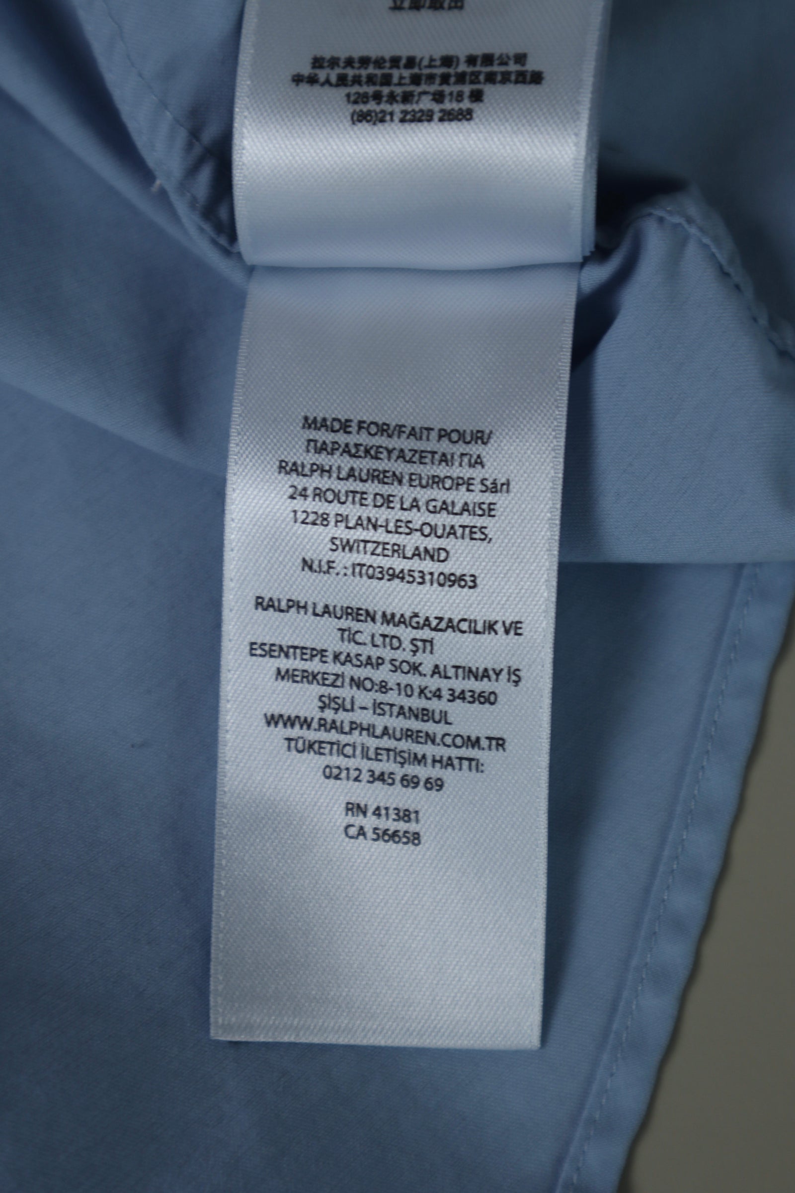 Ralph Lauren overhemd - S