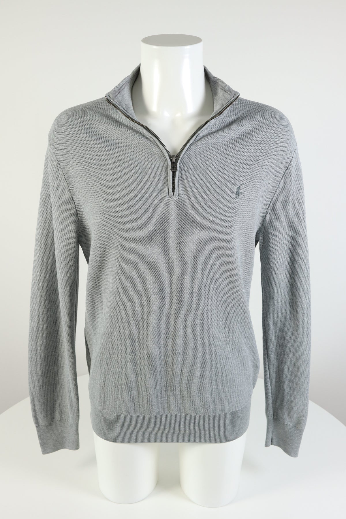 Ralph Lauren trui met kwart rits - L