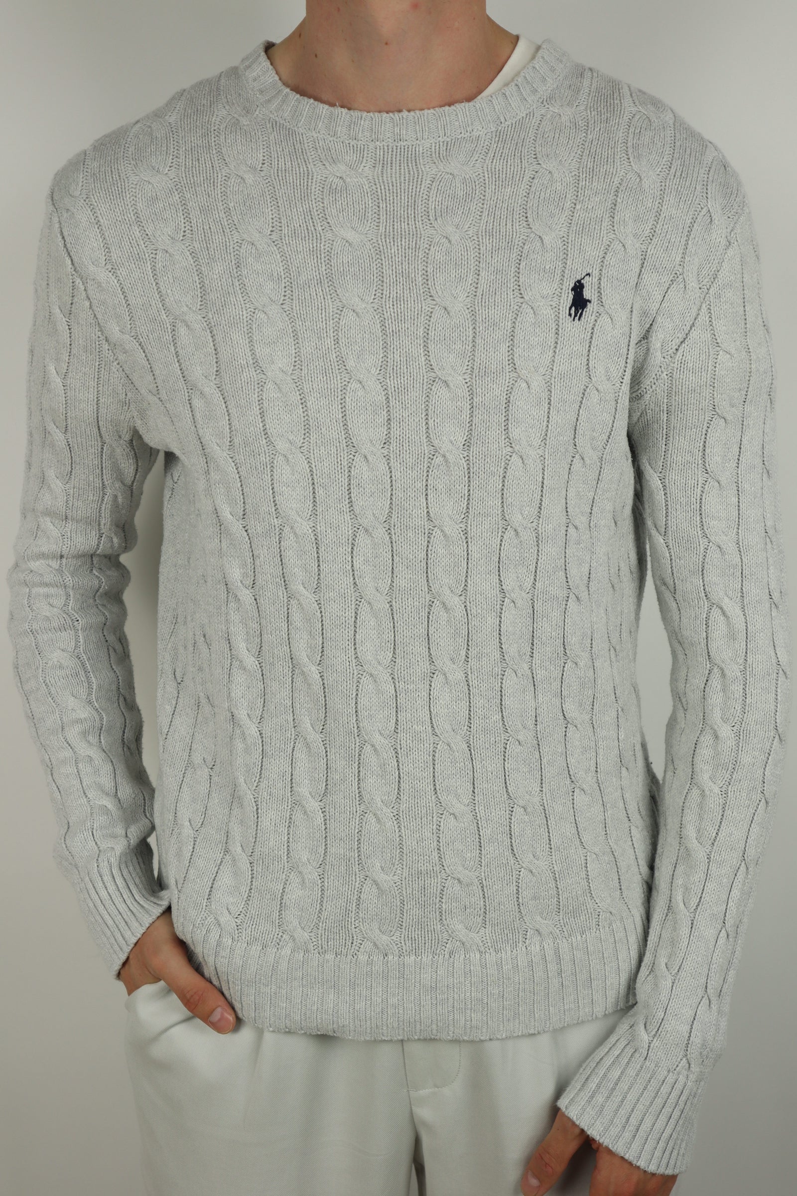 Ralph Lauren kabeltrui - S