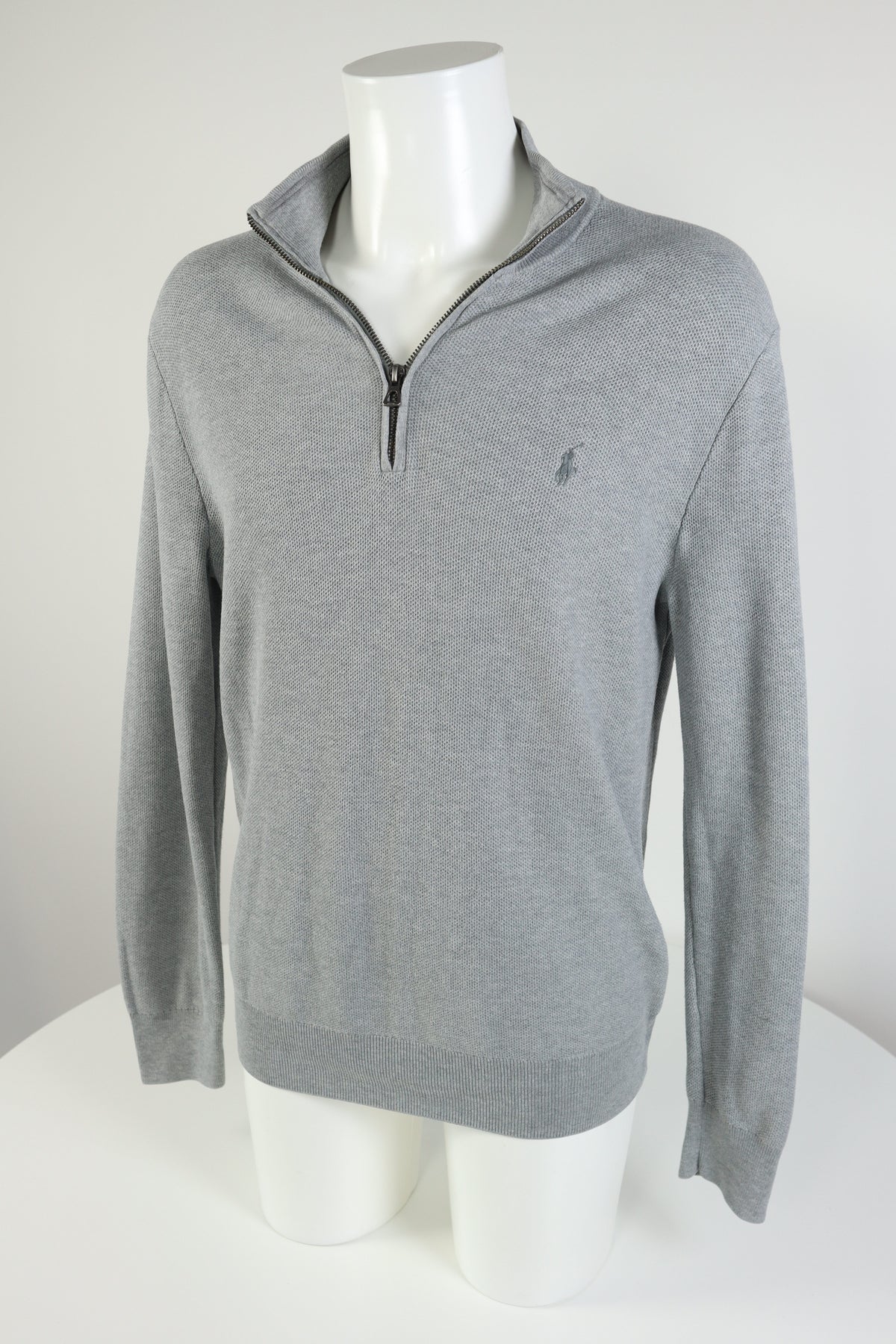 Ralph Lauren trui met kwart rits - L