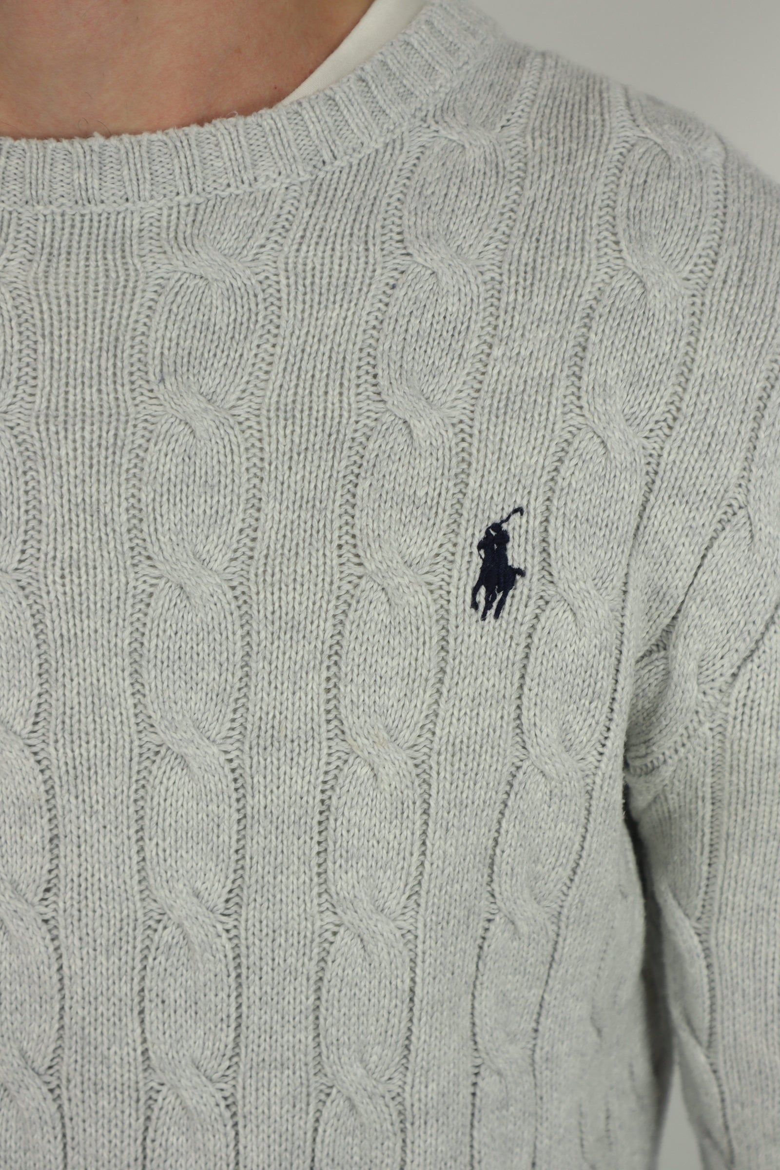 Ralph Lauren kabeltrui - S