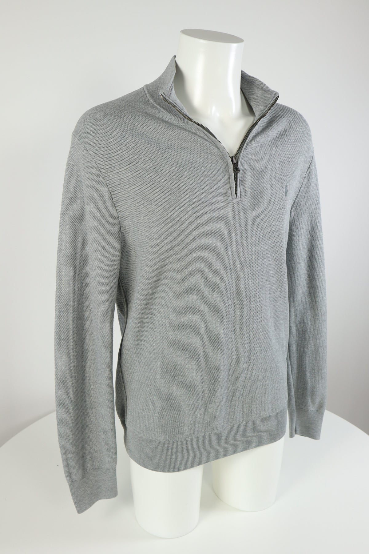 Ralph Lauren trui met kwart rits - L