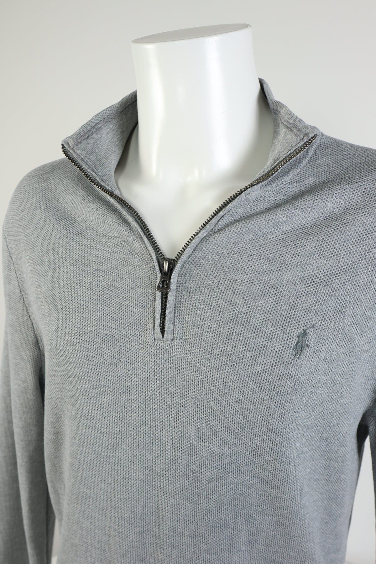 Ralph Lauren trui met kwart rits - L