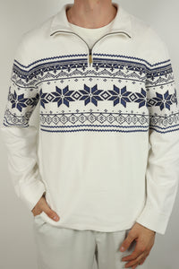 Ralph Lauren trui met kwart rits - M