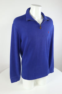 Ralph Lauren trui met kwart rits - L