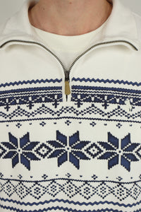 Ralph Lauren trui met kwart rits - M