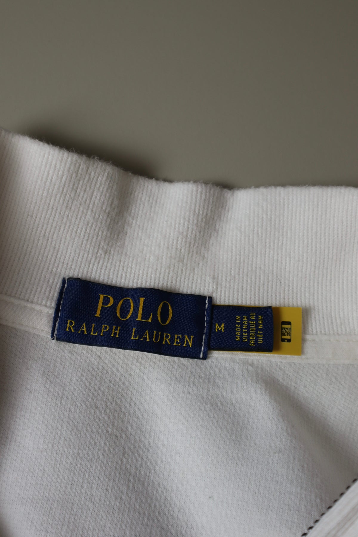Ralph Lauren trui met kwart rits - M