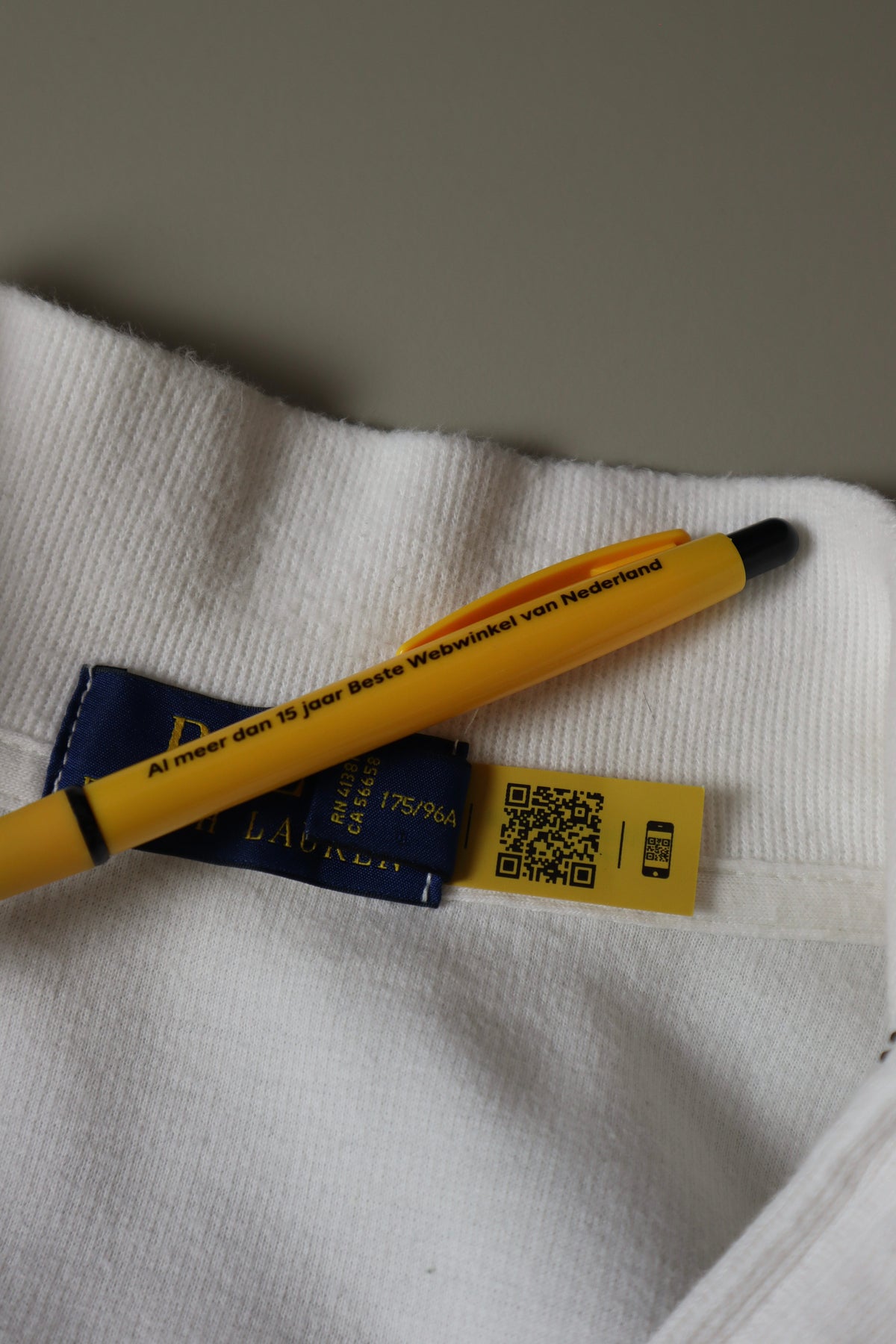 Ralph Lauren trui met kwart rits - M