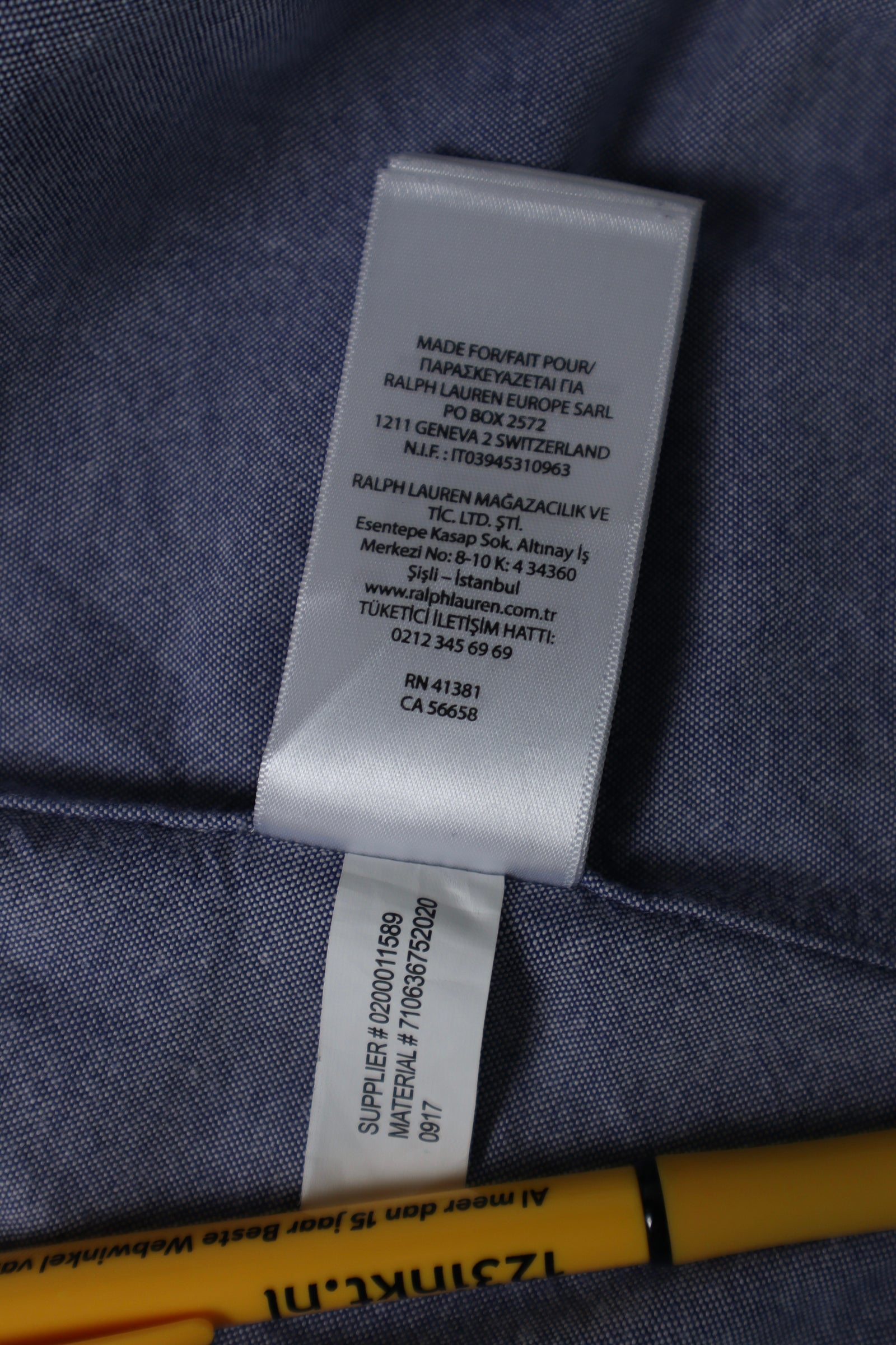 Ralph Lauren overhemd - S