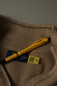 Ralph Lauren trui met kwart rits - L