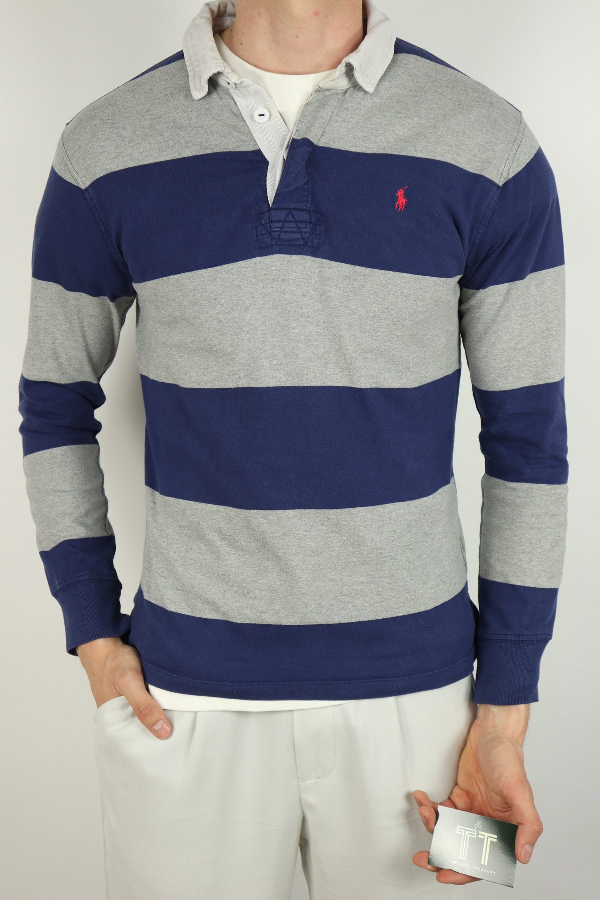 Ralph Lauren (rugby) polo shirt met lange mouw - XS