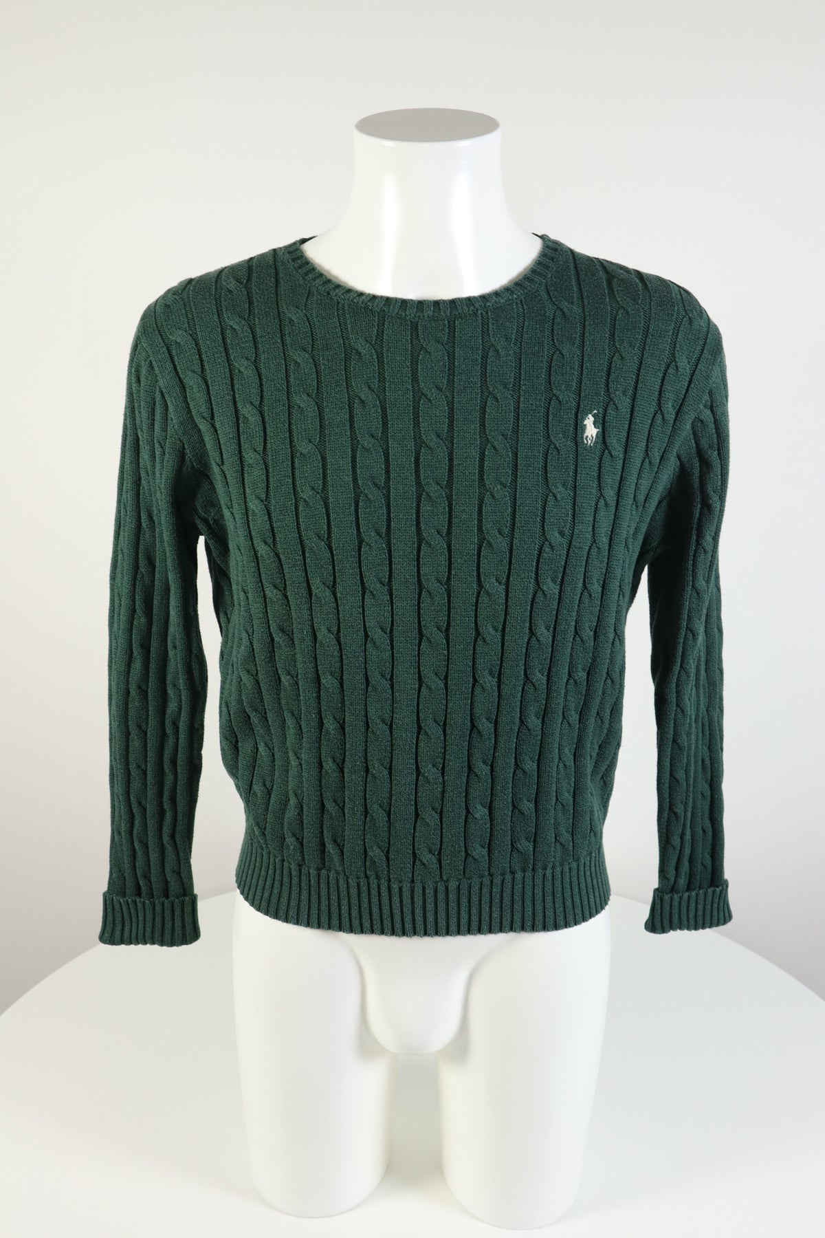 Ralph Lauren kabeltrui met ronde hals - XL Vrouwen