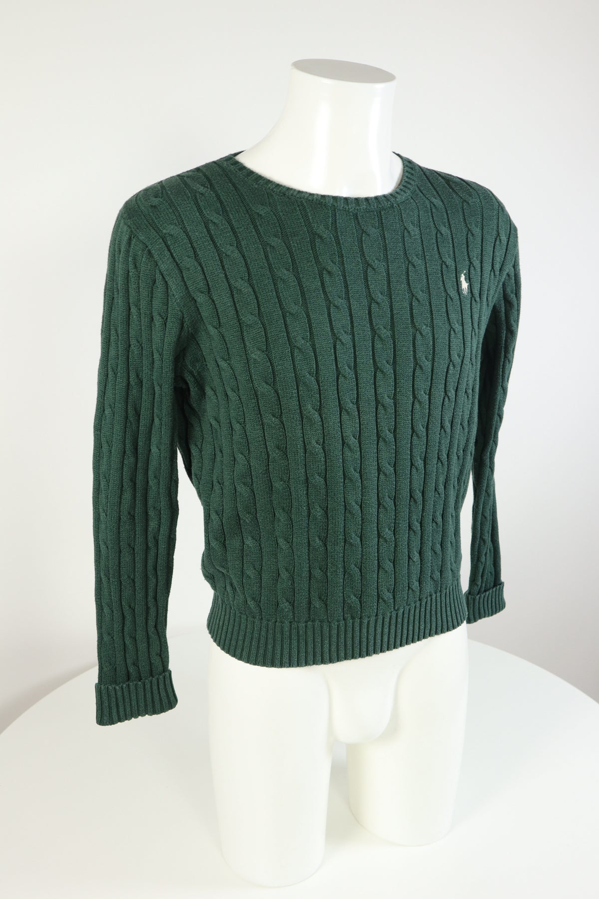 Ralph Lauren kabeltrui met ronde hals - XL Vrouwen