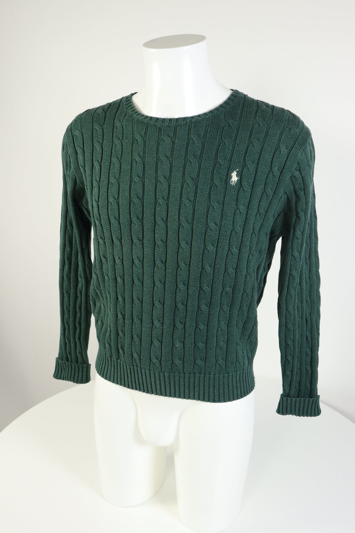 Ralph Lauren kabeltrui met ronde hals - XL Vrouwen