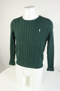 Ralph Lauren kabeltrui met ronde hals - XL Vrouwen