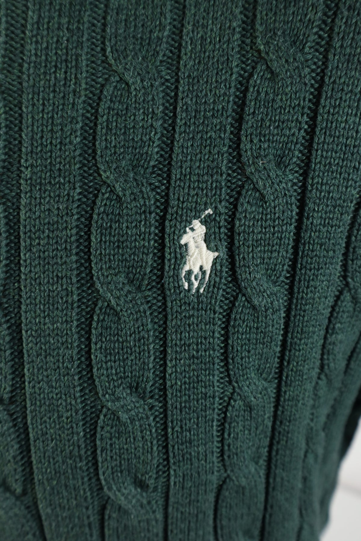 Ralph Lauren kabeltrui met ronde hals - XL Vrouwen