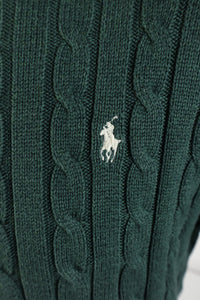 Ralph Lauren kabeltrui met ronde hals - XL Vrouwen