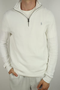 Ralph Lauren trui met kwart rits - M