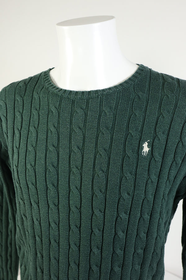 Ralph Lauren kabeltrui met ronde hals - XL Vrouwen