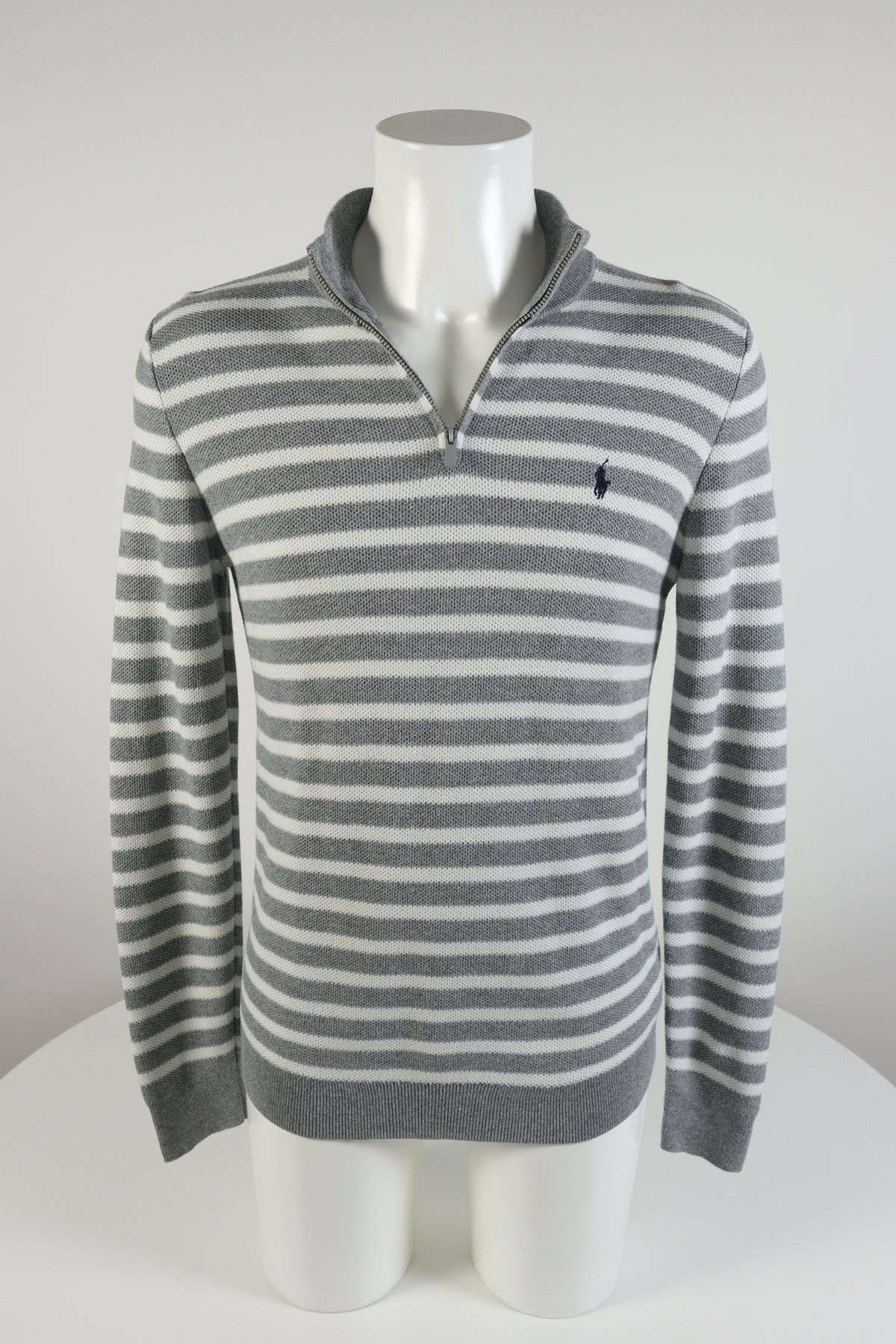 Ralph Lauren trui met kwart rits - M