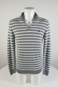 Ralph Lauren trui met kwart rits - M