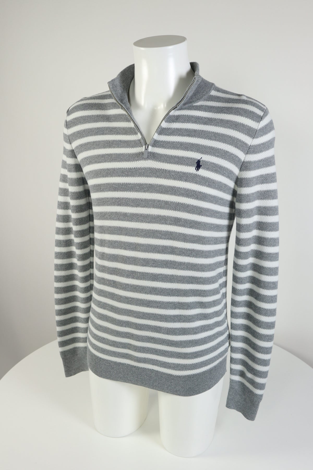 Ralph Lauren trui met kwart rits - M