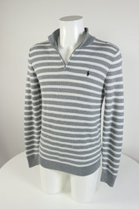 Ralph Lauren trui met kwart rits - M