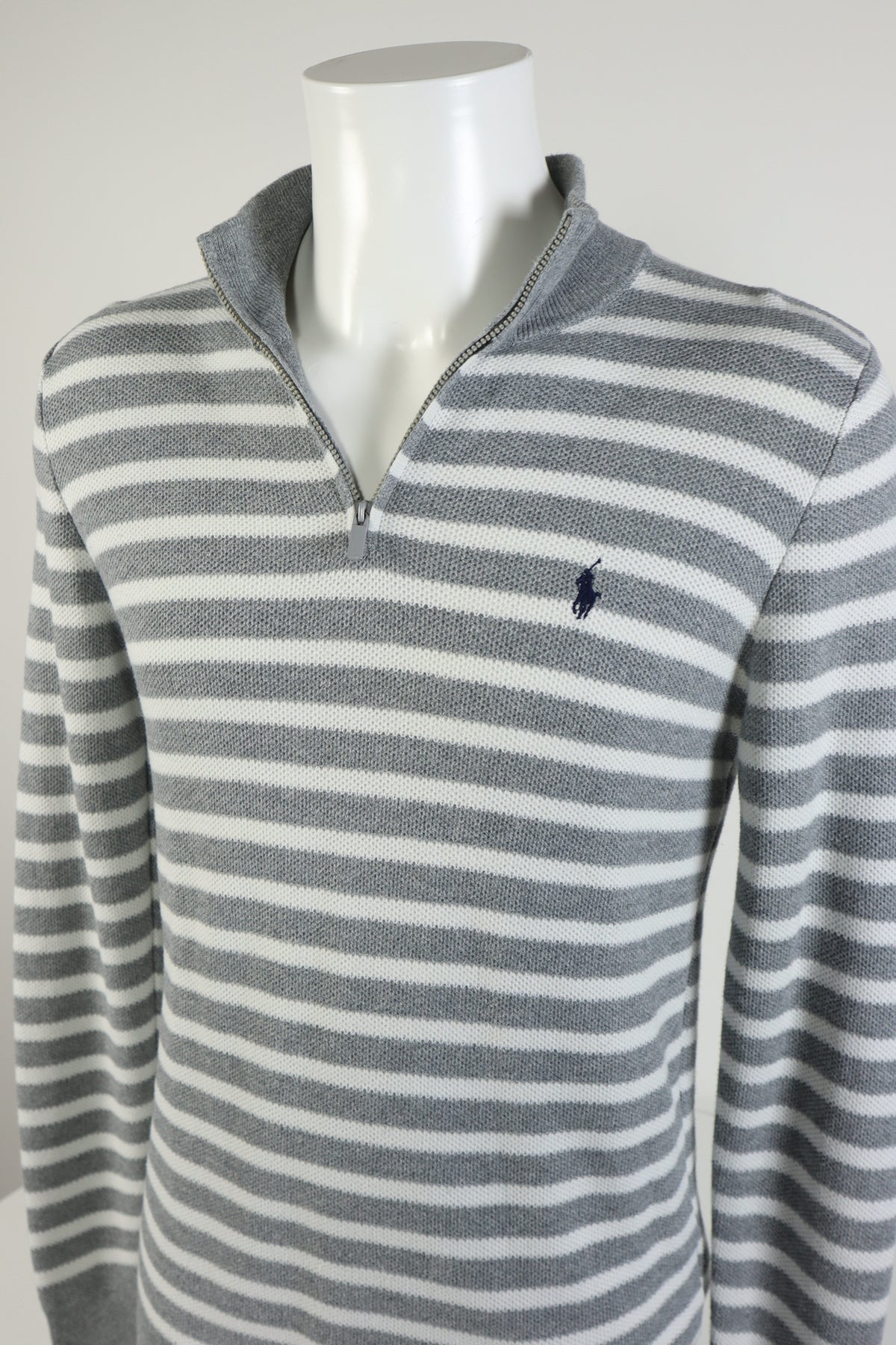 Ralph Lauren trui met kwart rits - M