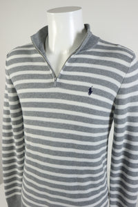 Ralph Lauren trui met kwart rits - M