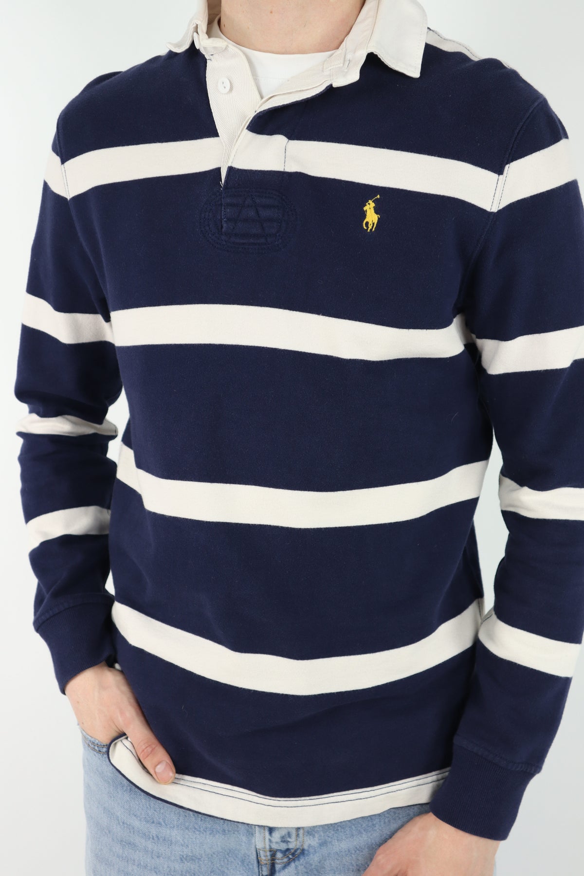 Ralph Lauren (rugby) polo shirt met lange mouw - S