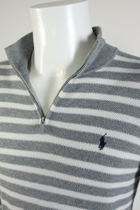 Ralph Lauren trui met kwart rits - M