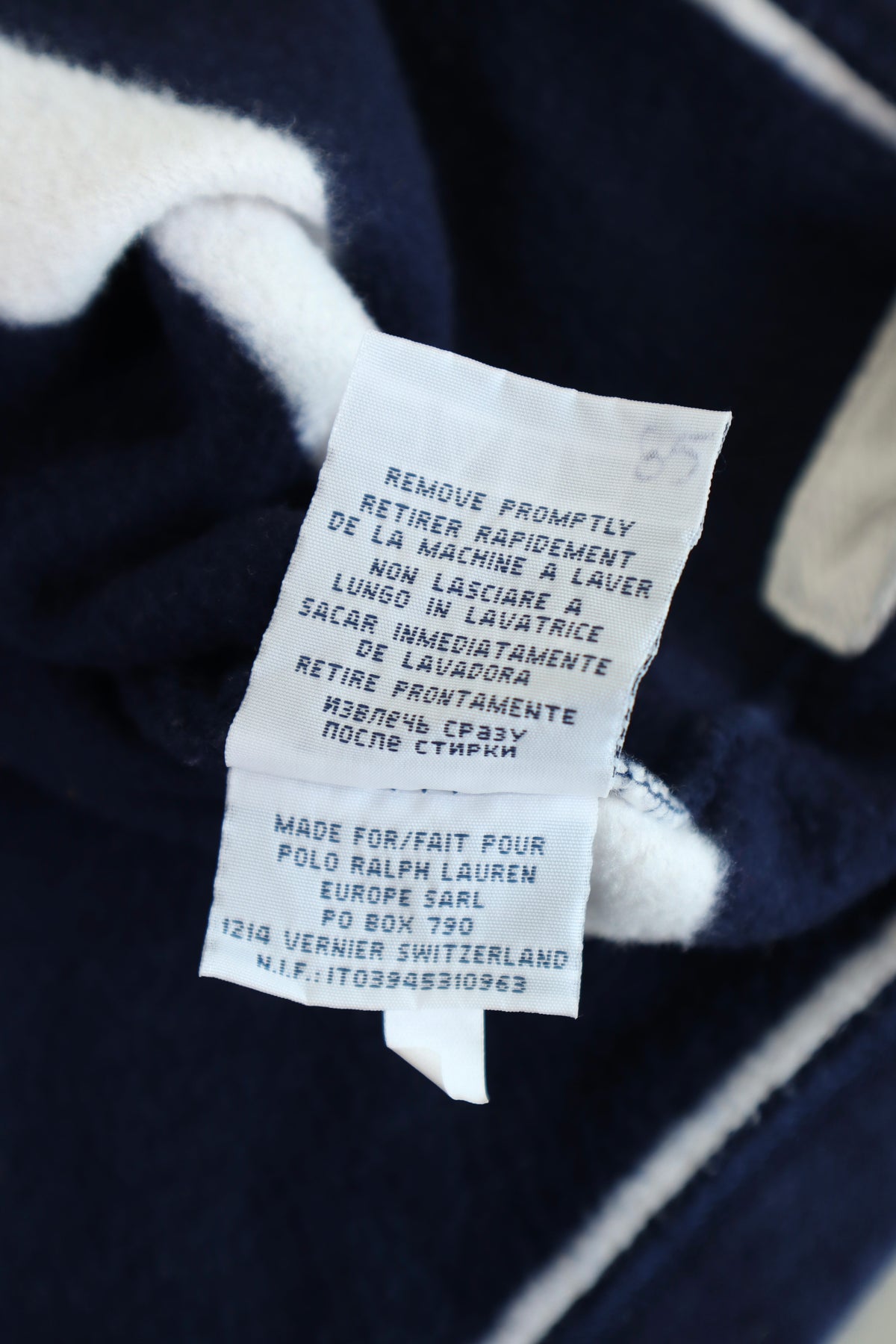 Ralph Lauren (rugby) polo shirt met lange mouw - S