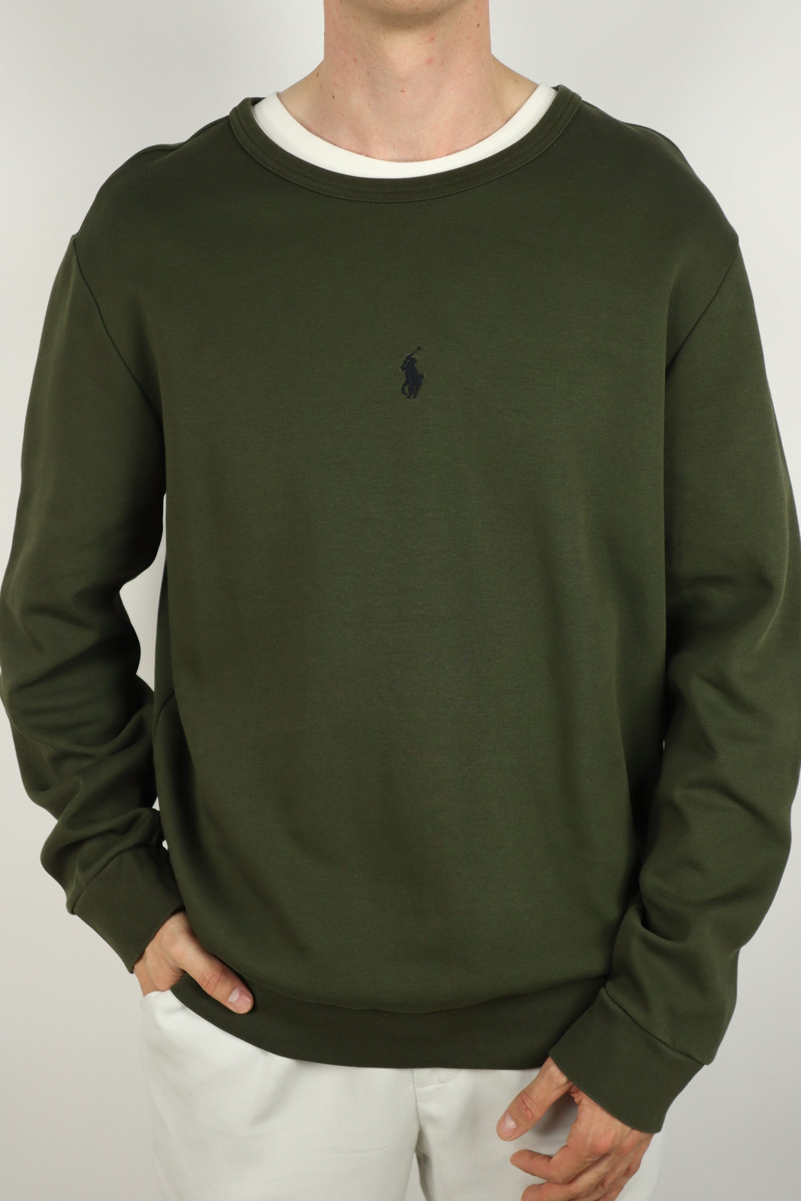 Ralph Lauren trui met ronde hals - L