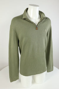 Ralph Lauren trui met kwart rits - L