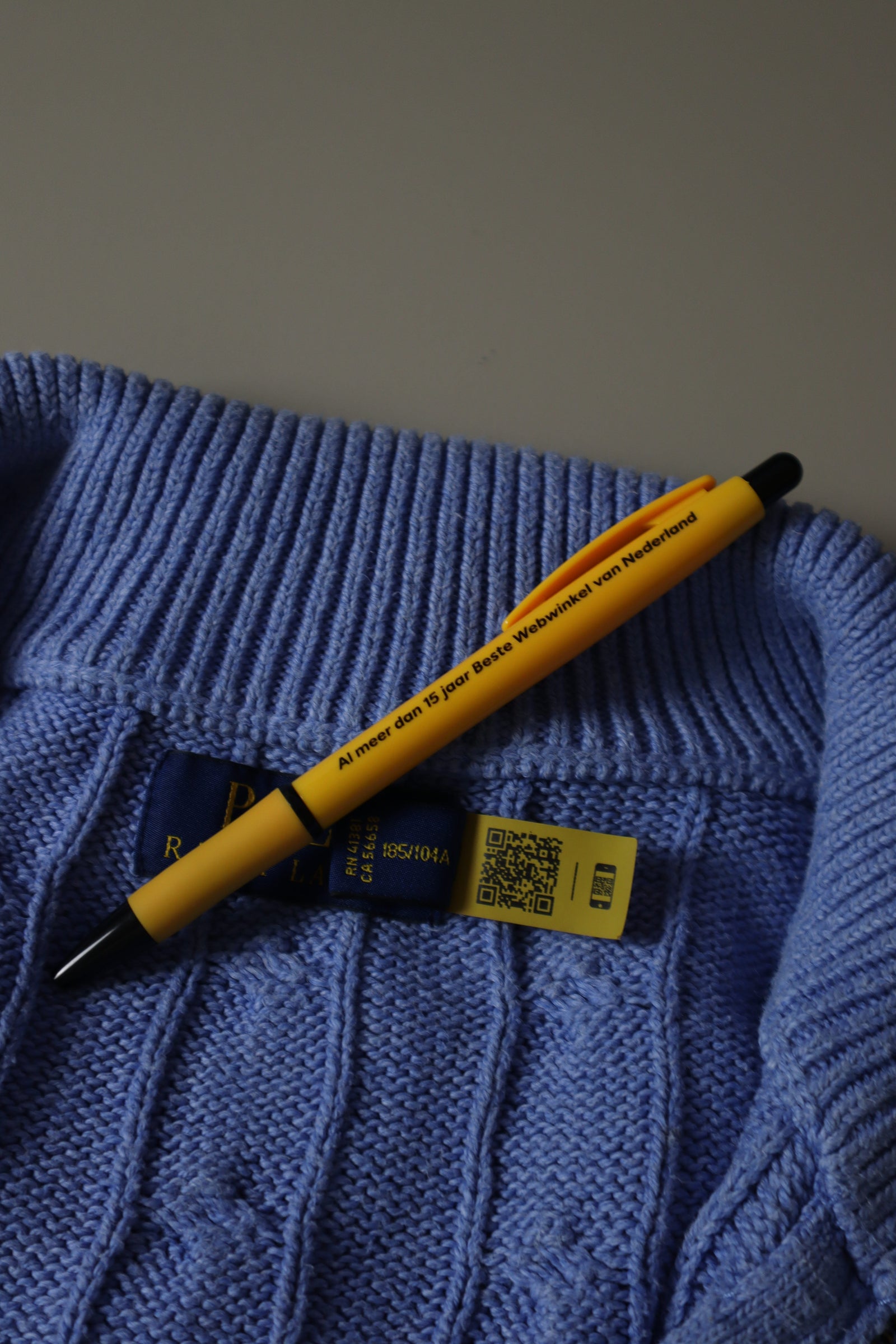 Ralph Lauren kabel quarter zip - L/XL