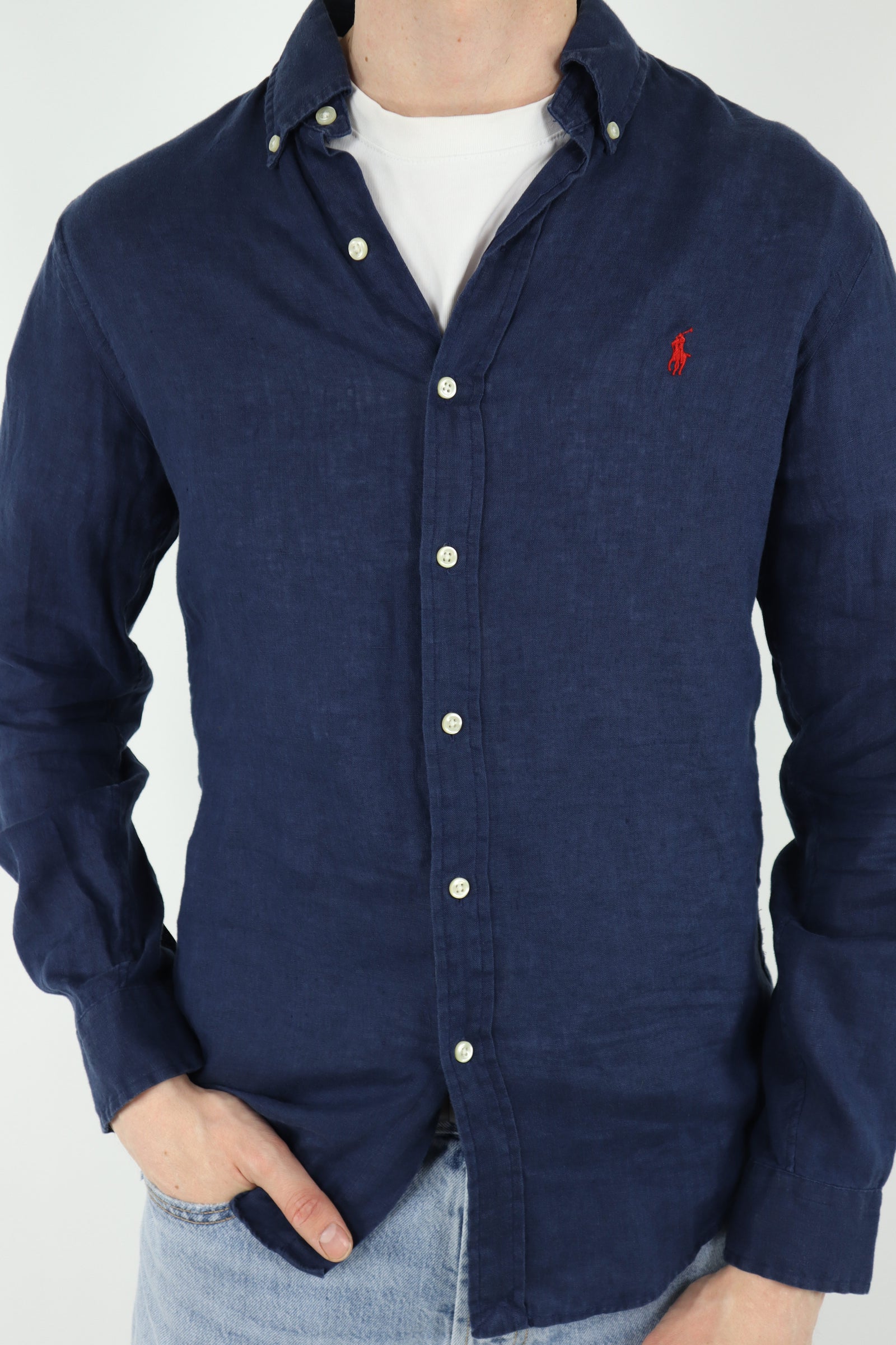Ralph Lauren linnen overhemd - S