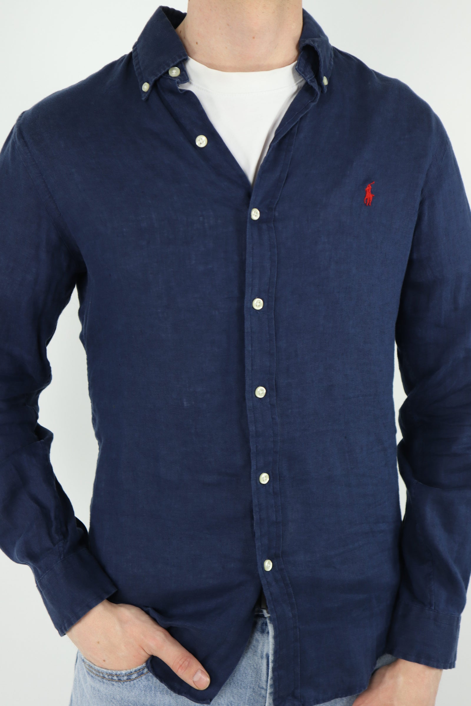 Ralph Lauren linnen overhemd - S