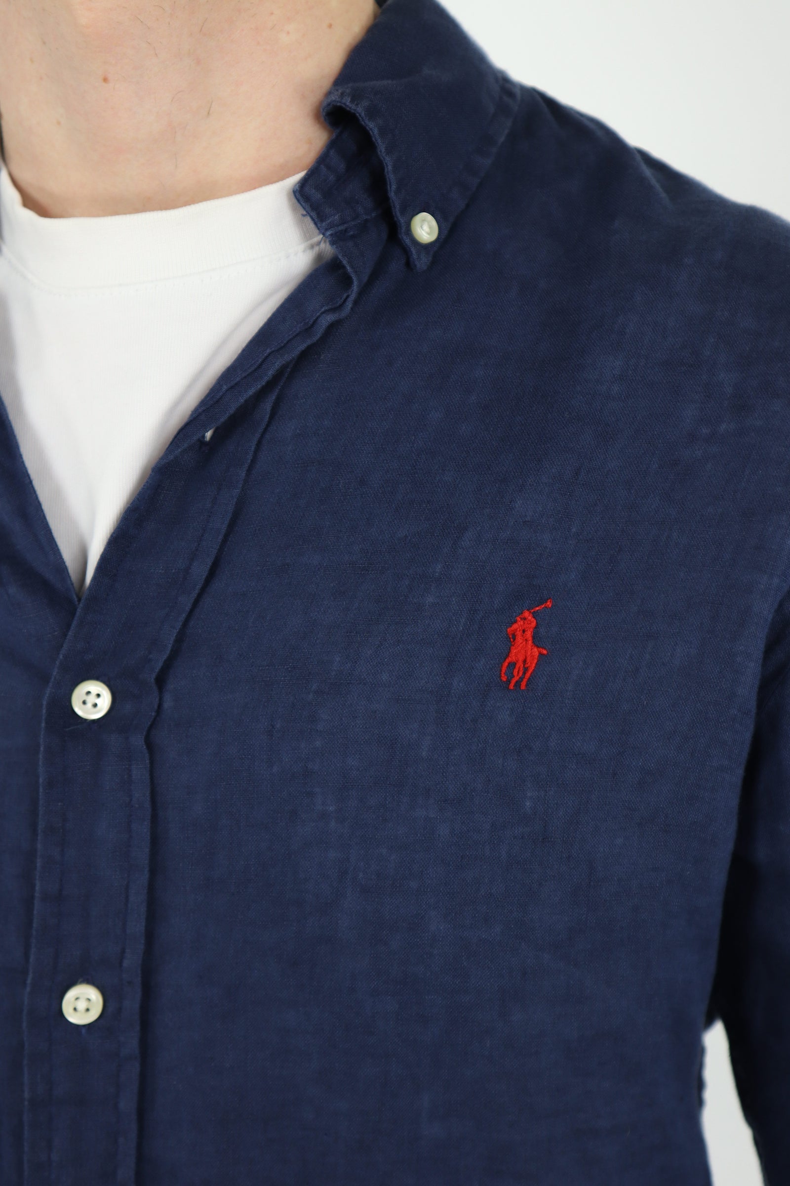 Ralph Lauren linnen overhemd - S