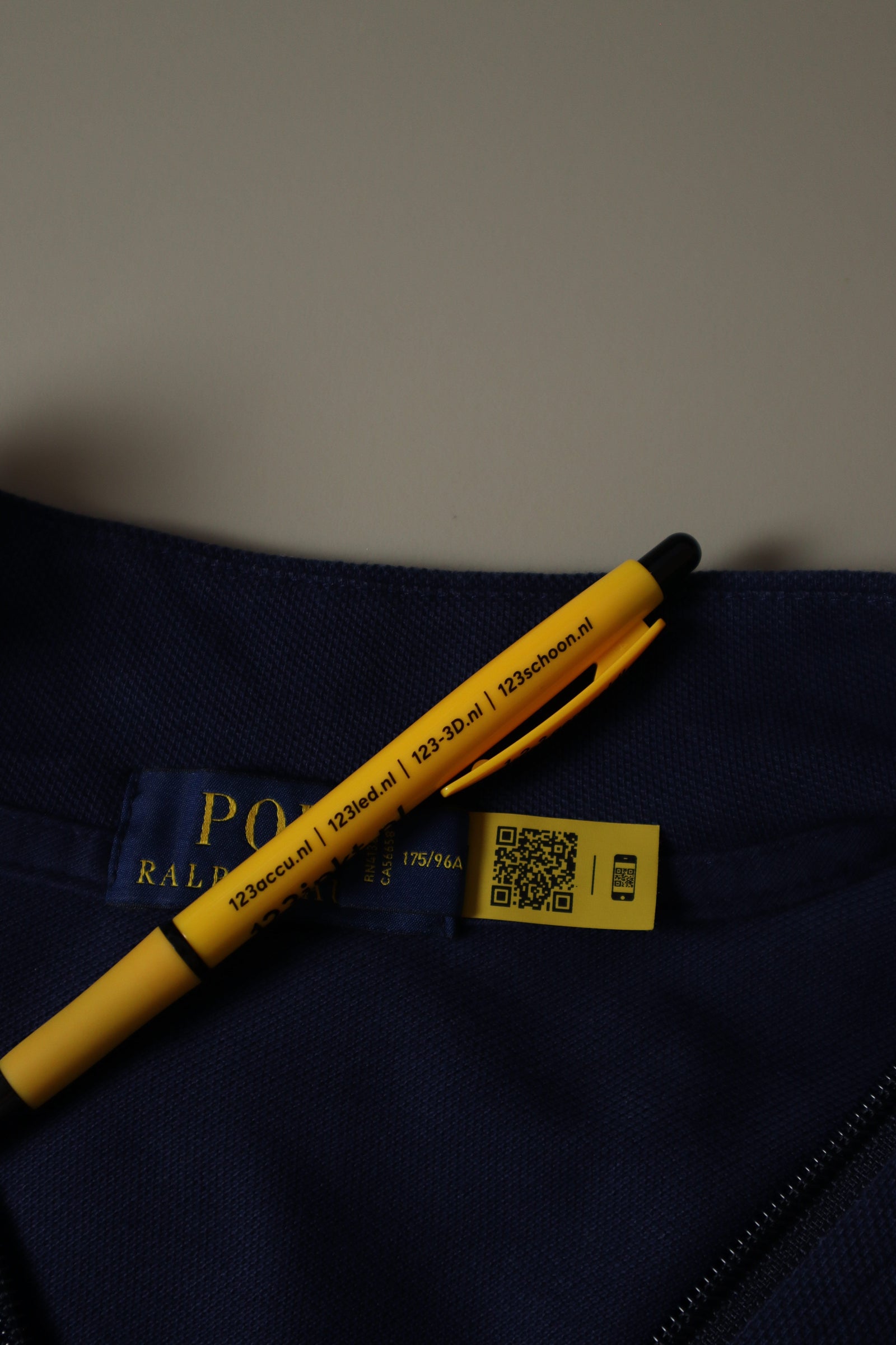 Ralph Lauren trui met kwart rits - M