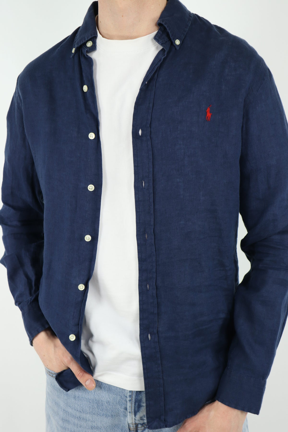 Ralph Lauren overhemd linnen - S