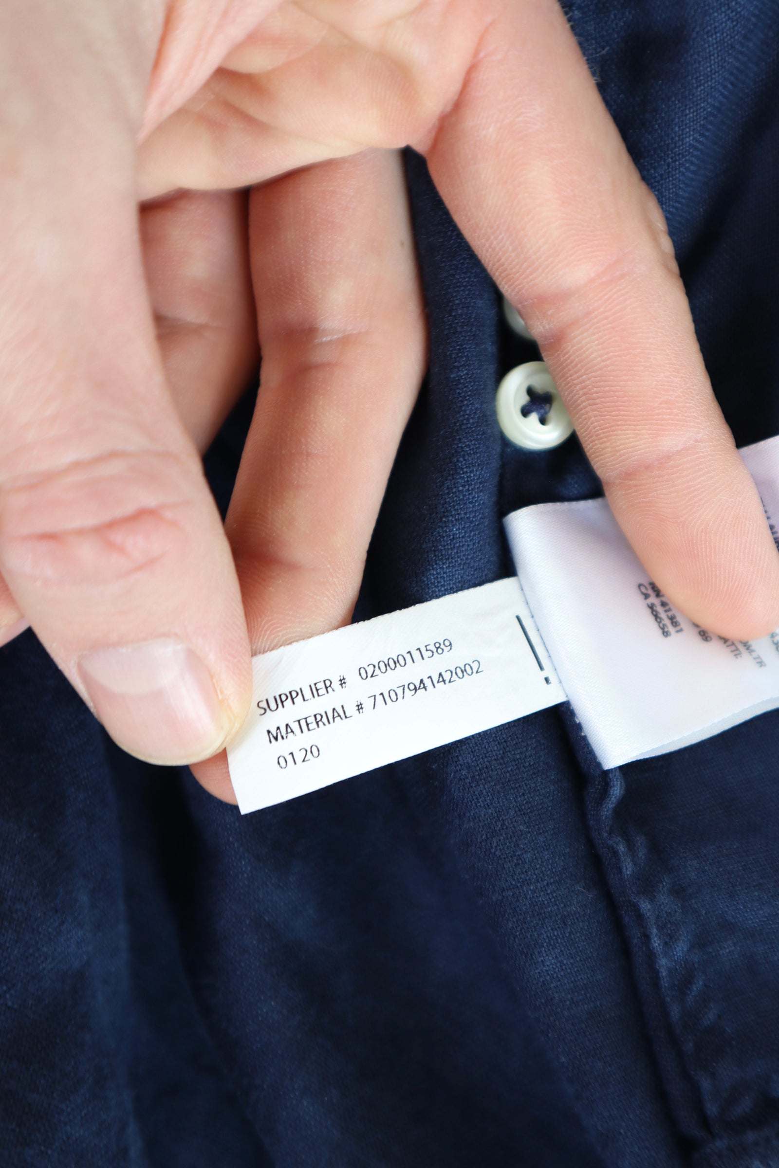 Ralph Lauren linnen overhemd - S